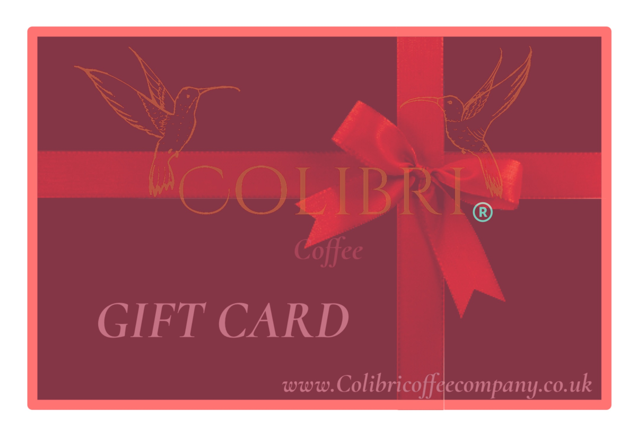 Colibri coffee gift card