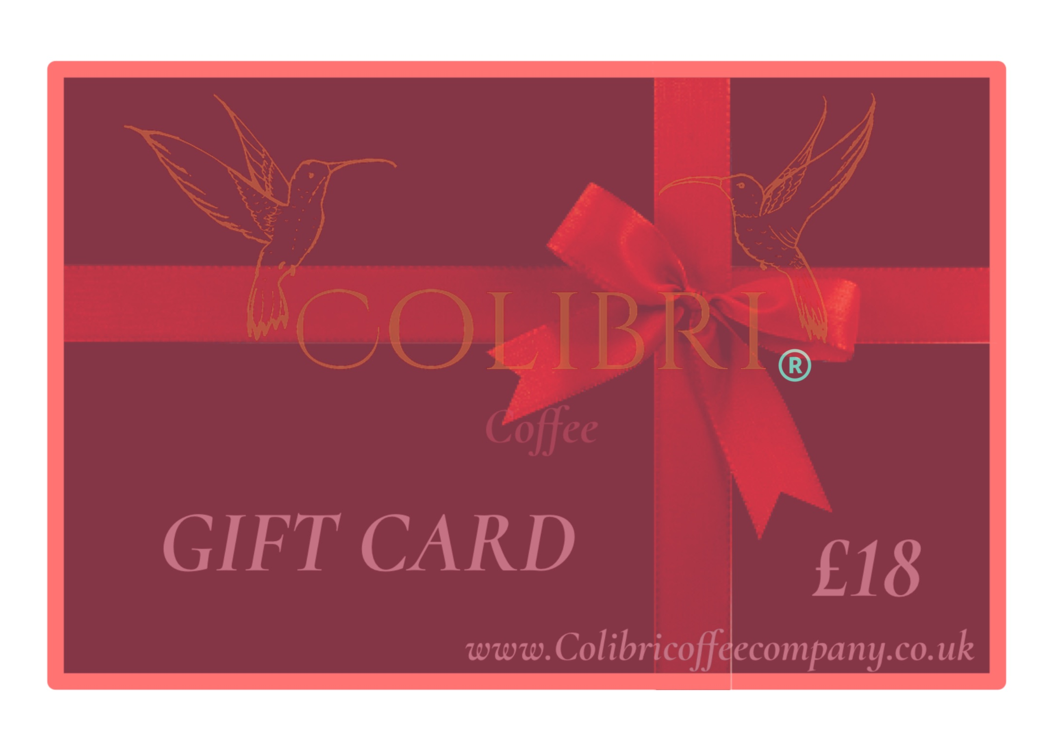 Colibri coffee gift card